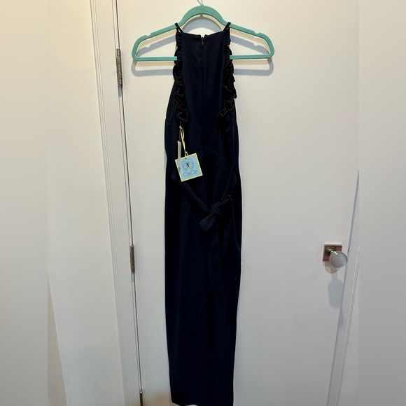 NWT Cece Navy wide leg jumpsuit - Picture 3 of 5